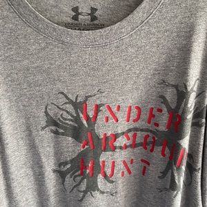 Under Armour long sleeve cotton heat gear large